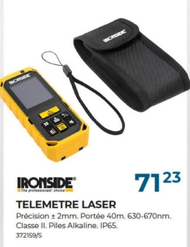 Offre: TELEMETRE LASER