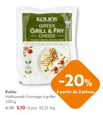 Offre: Halloumaki fromage à griller