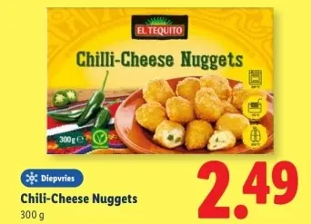 Aanbieding: Chili-Cheese Nuggets