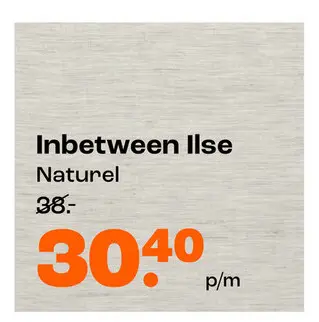 Aanbieding: Inbetween Ilse Naturel