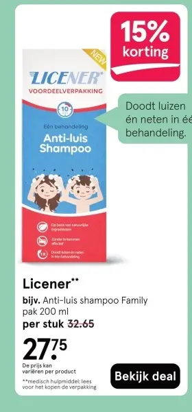 Aanbieding: Licener