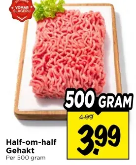 Aanbieding: Half-om-half Gehakt