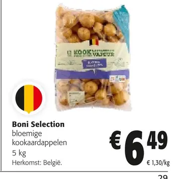Aanbieding: Bloemige kookaardappelen