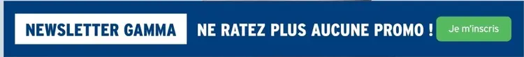 Offre: Newsletter gamma