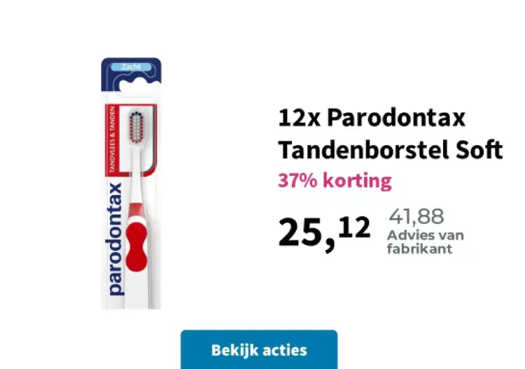 Aanbieding: Parodontax Tandenborstel Soft
