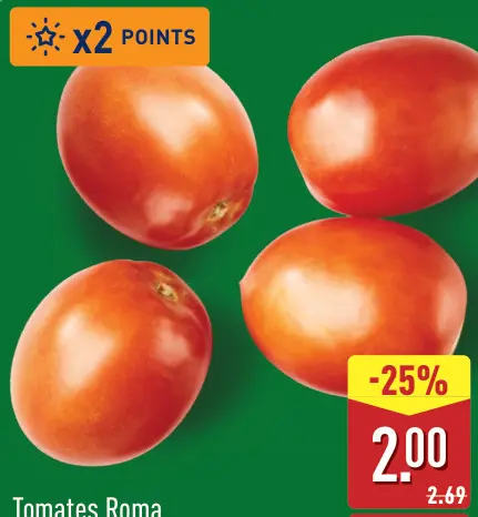 Offre: Tomates Roma