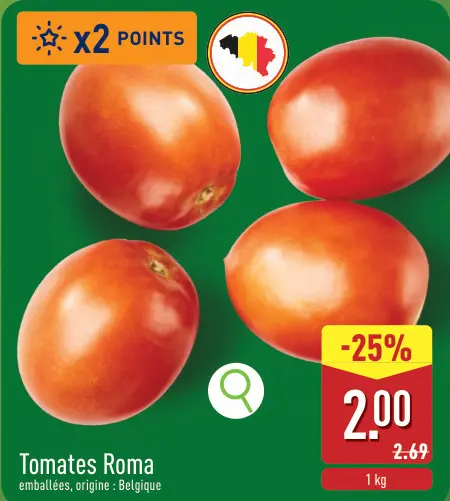 Offre: Tomates Roma