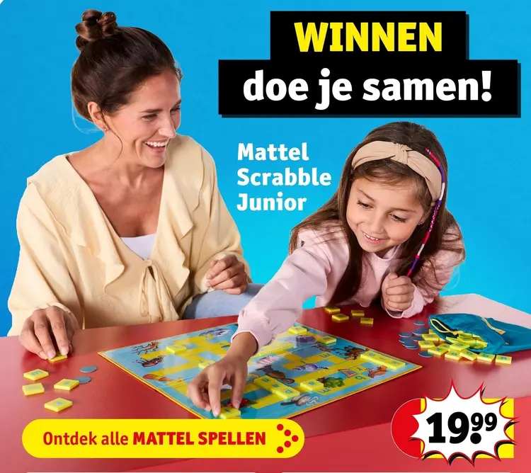 Promotie: Scrabble Junior