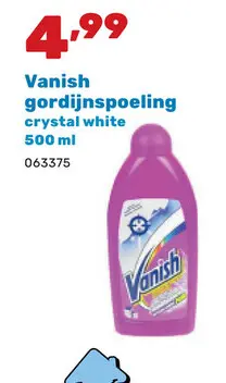 Promotie: gordijnspoeling crystal white