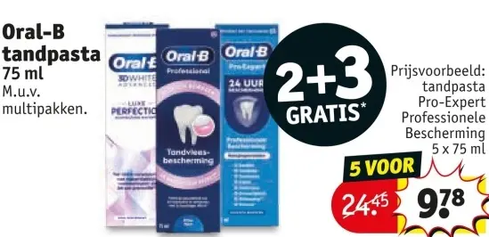 Aanbieding: tandpasta