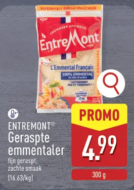Aanbieding: Geraspte emmentaler