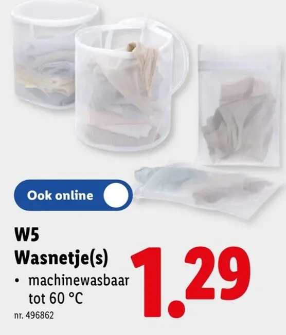Promotie: Wasnetje(s)