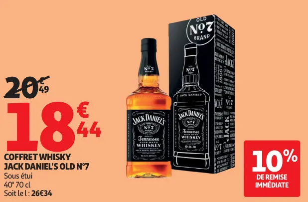 Offre: Coffret whisky old n°7