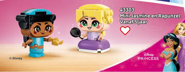 Aanbieding: Mini Jasmine en Rapunzel