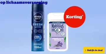 Aanbieding: Nivea men fresh active