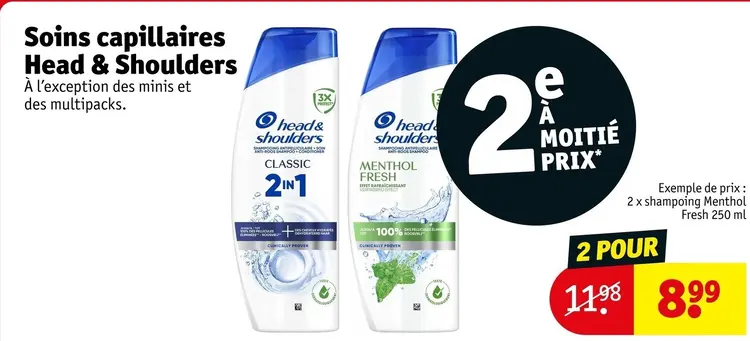 Offre: Shampoo