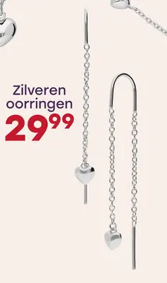 Aanbieding: Zilveren oorbellen