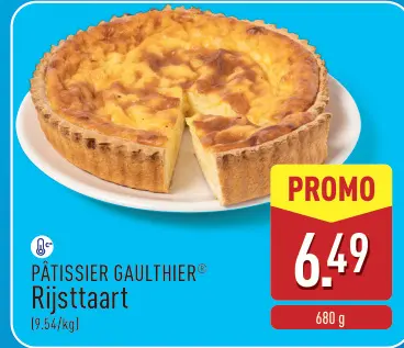 Promotie: Rijsttaart