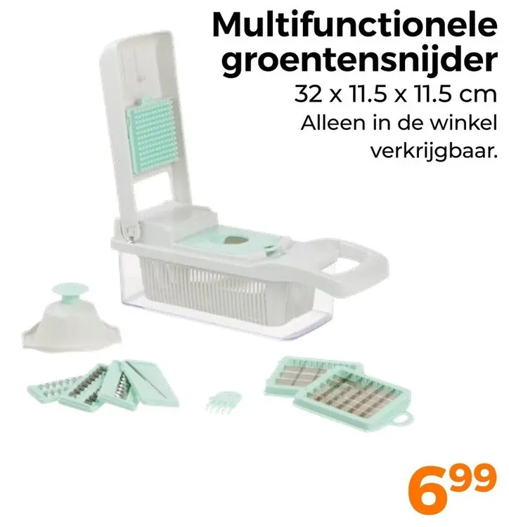 Aanbieding: Multifunctionele groentensnijder