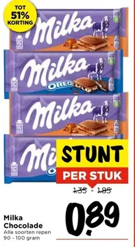Aanbieding: Milka Chocolade