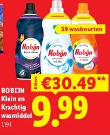 Aanbieding: Klein en Krachtig wasmiddel