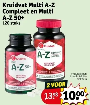 Promotie: Multi A-Z Compleet en Multi A-Z 50+