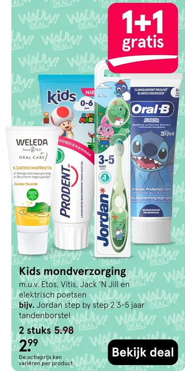 Aanbieding: Kids mondverzorging