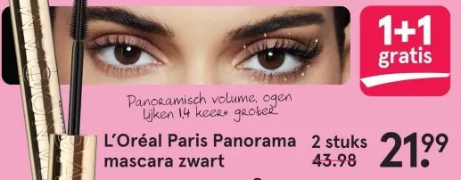 Aanbieding: Panorama mascara zwart