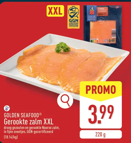 Promotie: Gerookte zalm XXL