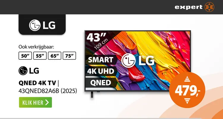 Aanbieding: LG QNED 43QNED82A6 (2025)