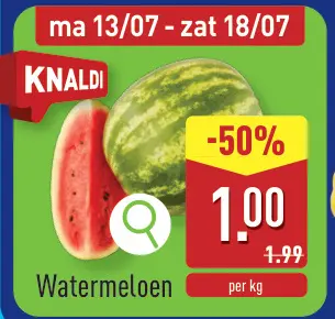 Promotie: Watermeloen