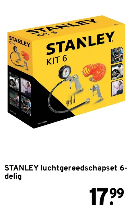 Aanbieding: Luchtgereedschapset 6-delig