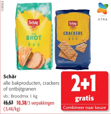 Promotie: Alle bakproducten, crackers of ontbijtgranen