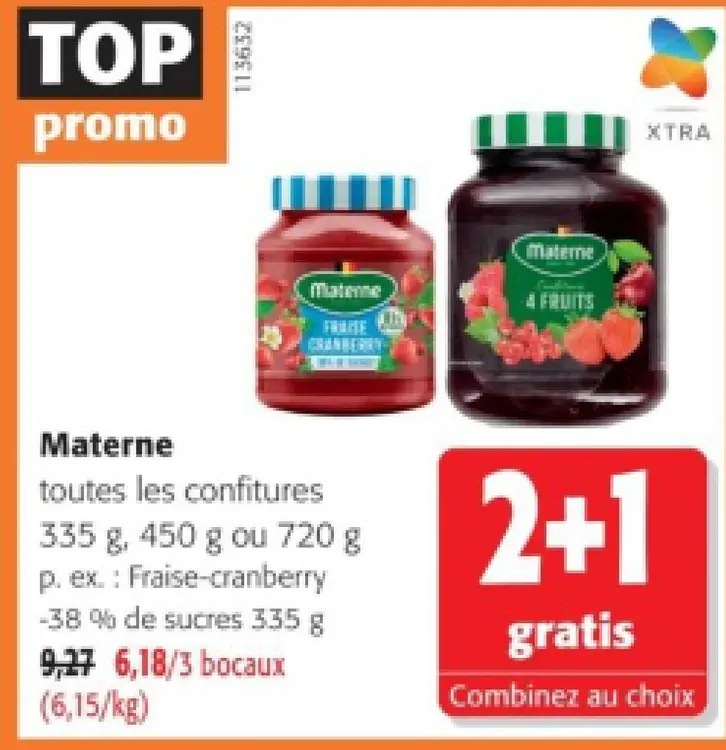 Offre: toutes les confitures