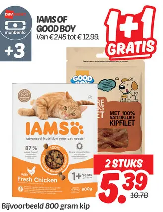 Aanbieding: Iams of GOOD BOY