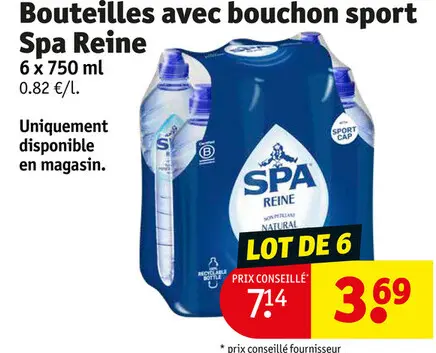 Offre: Bouteilles avec bouchon sport