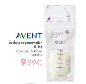 Offre: Sachets de conservation du lait