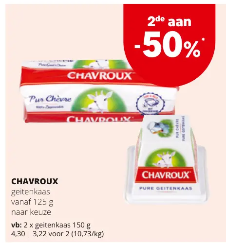 Promotie: Geitenkaas
