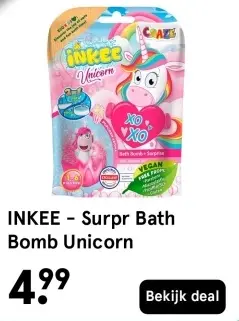 Aanbieding: Surpr Bath Bomb Unicorn