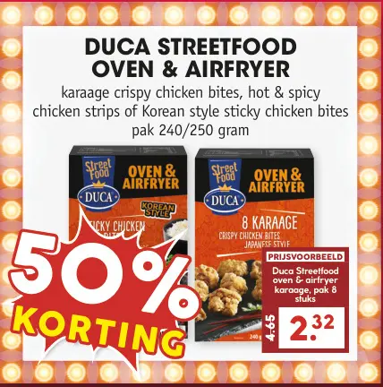 Aanbieding: Streetfood oven & airfryer