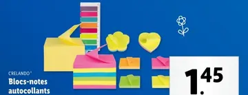 Offre: Blocs-notes autocollants