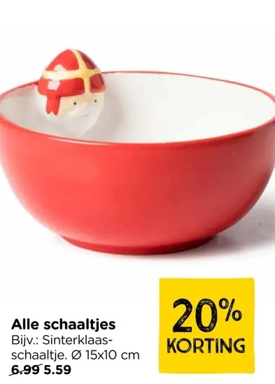 Aanbieding: Alle schaaltjes