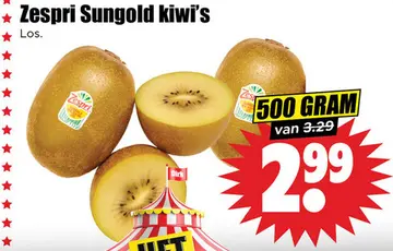 Aanbieding: Sungold kiwi's