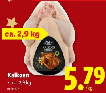 Promotie: Kalkoen