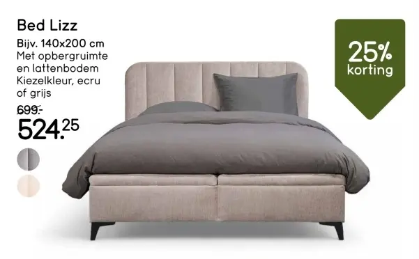 Aanbieding: Bed Lizz