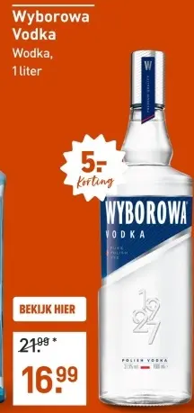 Aanbieding: Wyborowa Vodka