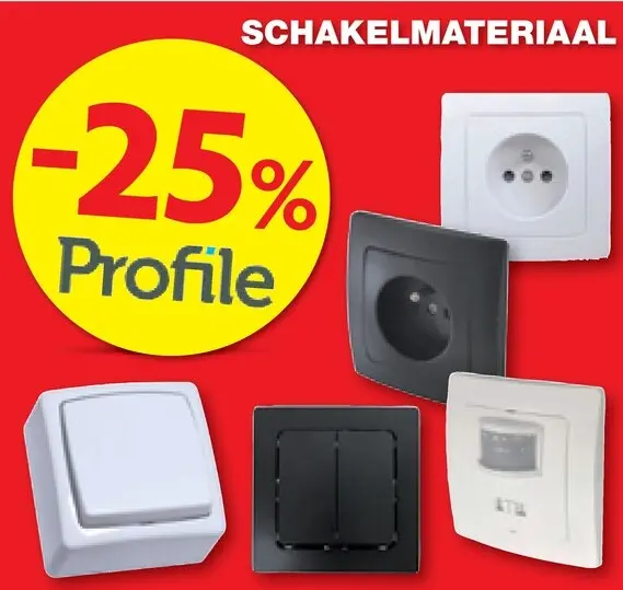 Promotie: Schakelmateriaal