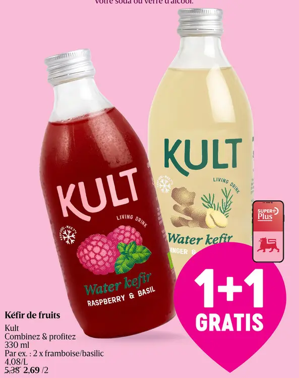 Offre: Kéfir de fruits