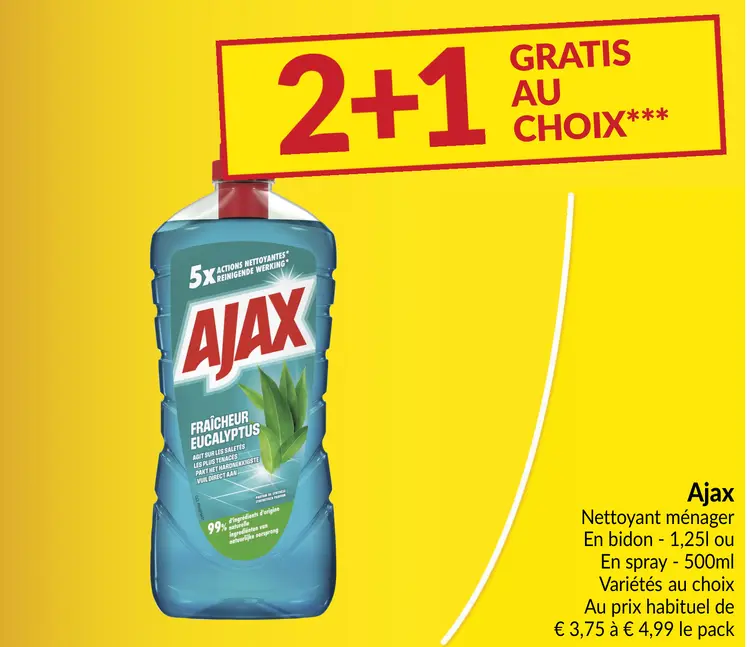 Offre: Nettoyant ménager