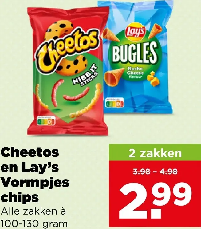 Aanbieding: Vormpjes chips